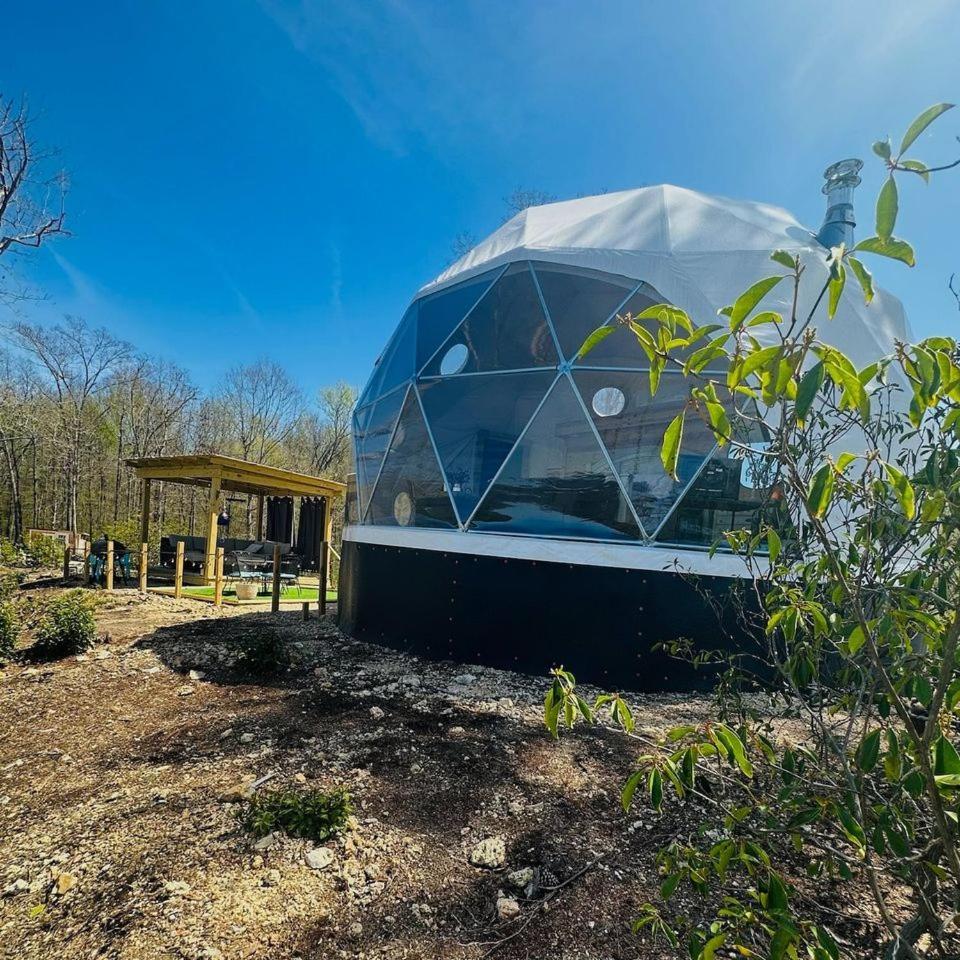 Waterfront Luxury Glamping Dome Otel Rogersville Dış mekan fotoğraf