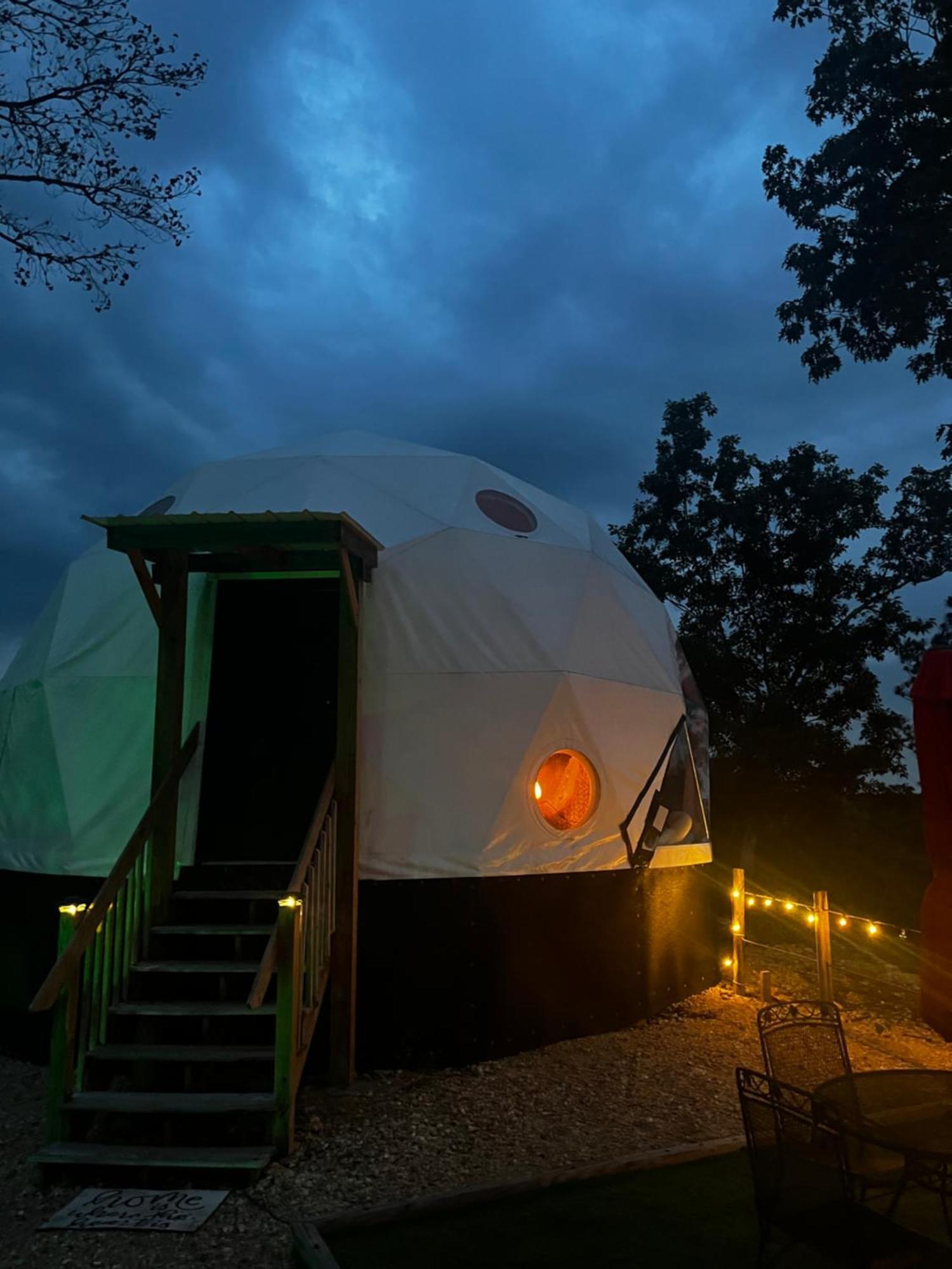 Waterfront Luxury Glamping Dome Otel Rogersville Dış mekan fotoğraf